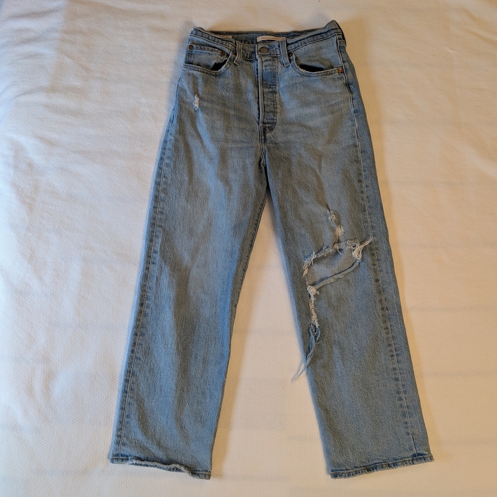 Levi's Straight Jeans in Light Blue